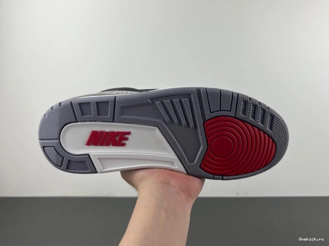 One Kick Cement Black 3 Jordan DN3707-010 Air 0802